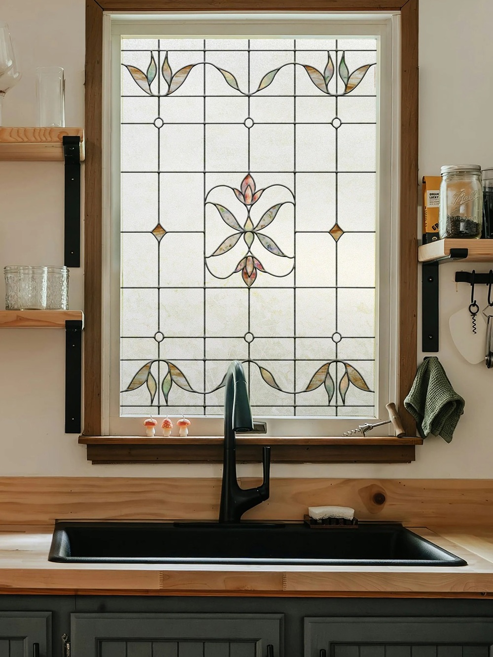 Artscape Heritage Stained Glass Window Film